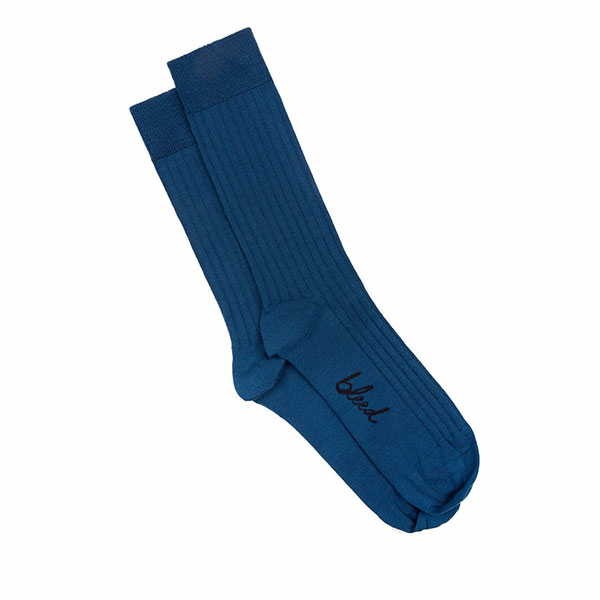 Tennis Lyocell (TENCELT) Socken Blau