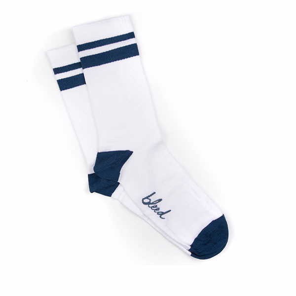 Vegane Socken | BLEED CLOTHING Skate Lyocell (TENCELT) Socken White