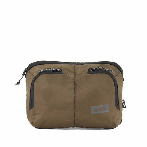 Sacoche Bag Ripstop Olive Gold