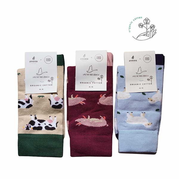 Vegane Socken | KABAK & avesu Animal Friends Socks Bundle