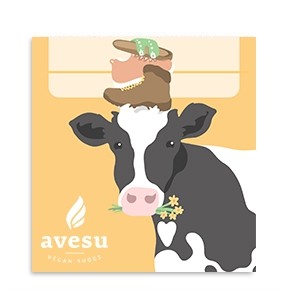 Vegan Gift Card Cow