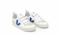 Veganer Sneaker | VEJA Small V-10 Velcro CWL White Indigo