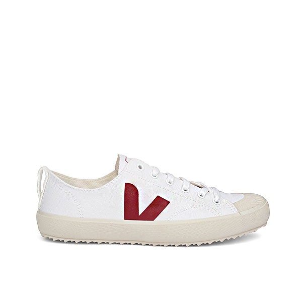Veganer Sneaker | VEJA Nova Canvas White Marsala